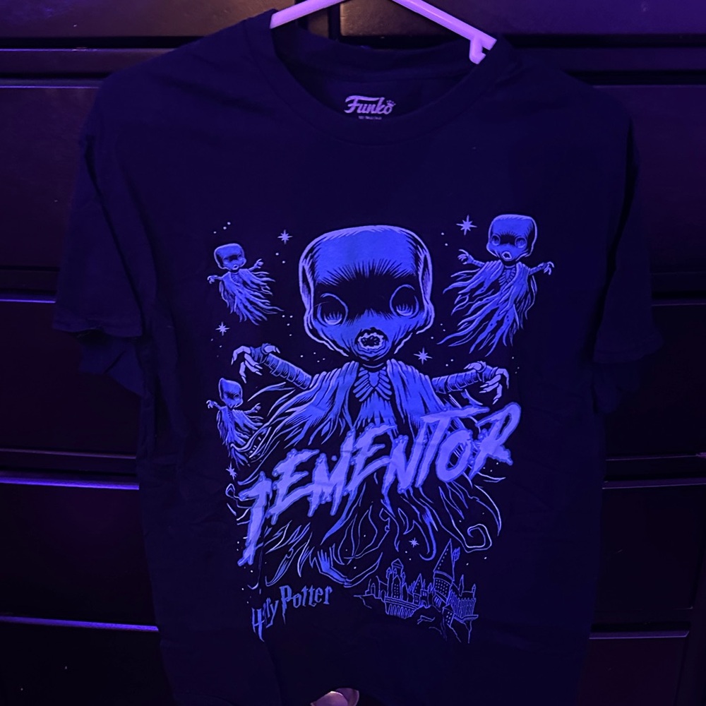 Funko Dementor Graphic Tee - Black and Blue
